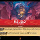 (136) Lorcana Into the Inklands Single: RLS Legacy - Solar Galleon (V.1)  Rare