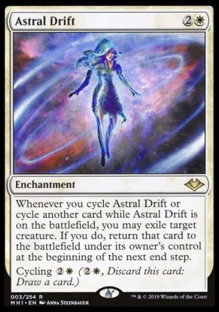 (003/254) Magic The Gathering Modern Horizons Single: Astral Drift Holo Rare