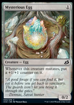 (003/274) Magic The Gathering Ikoria: Lair of Behemoths Single: Mysterious Egg  Common