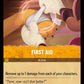 (027) Lorcana Ursula's Return Single: First Aid  Holo Common