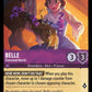 (037) Lorcana Ursula's Return Single: Belle - Untrained Mystic  Holo Common