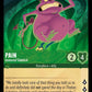 (081) Lorcana Ursula's Return Single: Pain - Immortal Sidekick  Uncommon