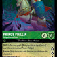 (087) Lorcana Ursula's Return Single: Prince Phillip - Vanquisher of Foes  Holo Super Rare