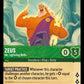 (092) Lorcana Ursula's Return Single: Zeus - Mr. Lightning Bolts  Holo Super Rare