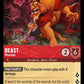 (103) Lorcana Ursula's Return Single: Beast - Wounded  Uncommon