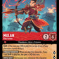 (114) Lorcana Ursula's Return Single: Mulan - Elite Archer (V.1)  Holo Legendary