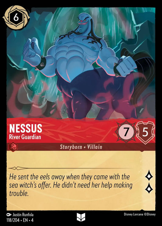 (118) Lorcana Ursula's Return Single: Nessus - River Guardian  Uncommon