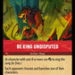 (129) Lorcana Ursula's Return Single: Be King Undisputed  Rare