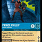 (152) Lorcana Ursula's Return Single: Prince Phillip - Gallant Defender  Holo Rare