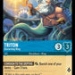 (159) Lorcana Ursula's Return Single: Triton - Discerning King  Rare