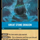 (167) Lorcana Ursula's Return Single: Great Stone Dragon  Uncommon