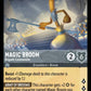 (186) Lorcana Ursula's Return Single: Magic Broom - Brigade Commander  Holo Super Rare
