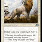 (004) Magic The Gathering Modern Horizons: Retro Frame Cards Single: King of the Pride (V.1) Holo Uncommon