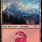 (004) Magic The Gathering Secret Lair Drop Series Single: Snow-Covered Mountain Holo Land