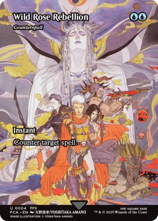 (004) Magic The Gathering Magic: The Gathering - FINAL FANTASY Through the Ages Single: Counterspell  Uncommon