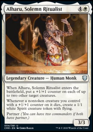 (004/361) Magic The Gathering Commander Legends Single: Alharu, Solemn Ritualist  Uncommon