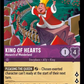 (057) Lorcana Shimmering Skies Single: King of Hearts - Monarch of Wonderland Holo Uncommon