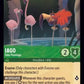 (079) Lorcana Shimmering Skies Single: Iago - Fake Flamingo Holo Rare
