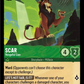 (093) Lorcana Shimmering Skies Single: Scar - Vengeful Lion (V.1)  Rare