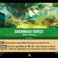 (101) Lorcana Shimmering Skies Single: Sherwood Forest - Outlaw Hideaway Holo Rare