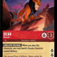 (109) Lorcana Shimmering Skies Single: Scar - Betrayer  Uncommon