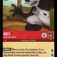 (116) Lorcana Shimmering Skies Single: Pete - Steamboat Rival Holo Super Rare