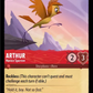 (121) Lorcana Shimmering Skies Single: Arthur - Novice Sparrow Holo Uncommon