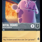 (175) Lorcana Shimmering Skies Single: Royal Guard - Bovine Protector Holo Common