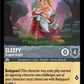 (177) Lorcana Shimmering Skies Single: Sleepy - Sluggish Knight Holo Uncommon