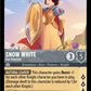 (183) Lorcana Shimmering Skies Single: Snow White - Fair���Hearted (V.1) Holo Super Rare