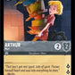 (190) Lorcana Shimmering Skies Single: Arthur - Wart Holo Uncommon