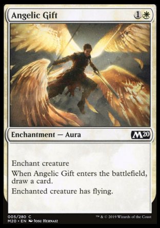 (005/280) Magic The Gathering Core 2020 Single: Angelic Gift  Common
