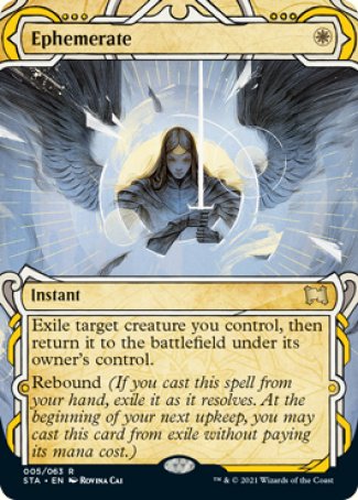 (005) Magic The Gathering Mystical Archive Single: Ephemerate (V.3)  Rare