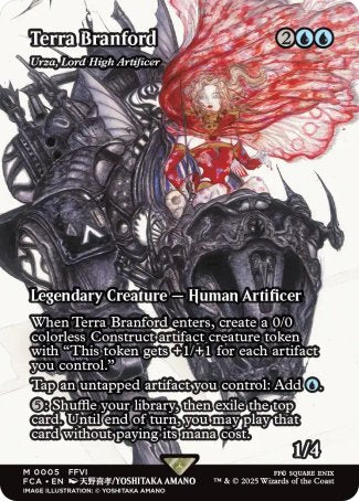 (005) Magic The Gathering Magic: The Gathering - FINAL FANTASY Through the Ages Single: Urza, Lord High Artificer Holo Mythic