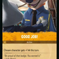 (027) Lorcana Azurite Sea Single: Good Job!  Common