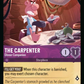 (044) Lorcana Azurite Sea Single: The Carpenter - Dinner Companion Holo Common