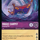 (051) Lorcana Azurite Sea Single: Magic Carpet - Amazing Flier Holo Uncommon