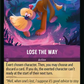 (063) Lorcana Azurite Sea Single: Lose the Way  Uncommon