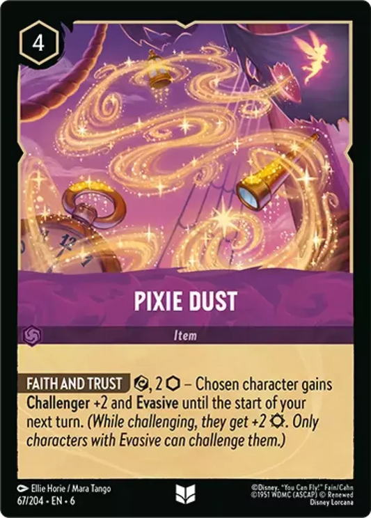 (067) Lorcana Azurite Sea Single: Pixie Dust  Uncommon