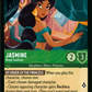 (070) Lorcana Azurite Sea Single: Jasmine - Royal Seafarer  Rare