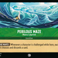 (101) Lorcana Azurite Sea Single: Perilous Maze - Watery Labyrinth Holo Common