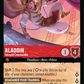 (119) Lorcana Azurite Sea Single: Aladdin - Intrepid Commander Holo Uncommon