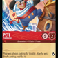 (122) Lorcana Azurite Sea Single: Pete - Freebooter Holo Rare