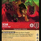 (127) Lorcana Azurite Sea Single: Scar - Heartless Hunter Holo Super Rare