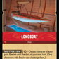 (132) Lorcana Azurite Sea Single: Longboat Holo Uncommon