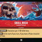 (136) Lorcana Azurite Sea Single: Skull Rock - Isolated Fortress Holo Common