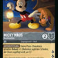 (187) Lorcana Azurite Sea Single: Mickey Mouse - Night Watch Holo Uncommon