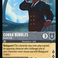(188) Lorcana Azurite Sea Single: Cobra Bubbles - Former CIA Holo Rare