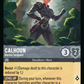 (191) Lorcana Azurite Sea Single: Calhoun - Marine Sergeant Holo Rare
