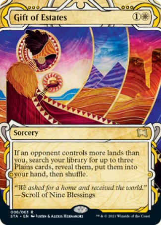 (006) Magic The Gathering Mystical Archive Single: Gift of Estates (V.1)  Rare